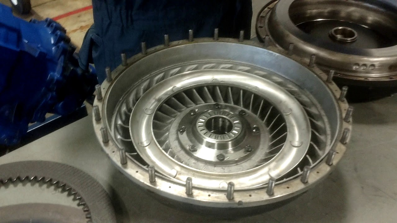 Torque converter teardown
