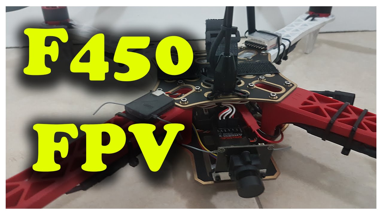 Drone F450 - FPV Instalado