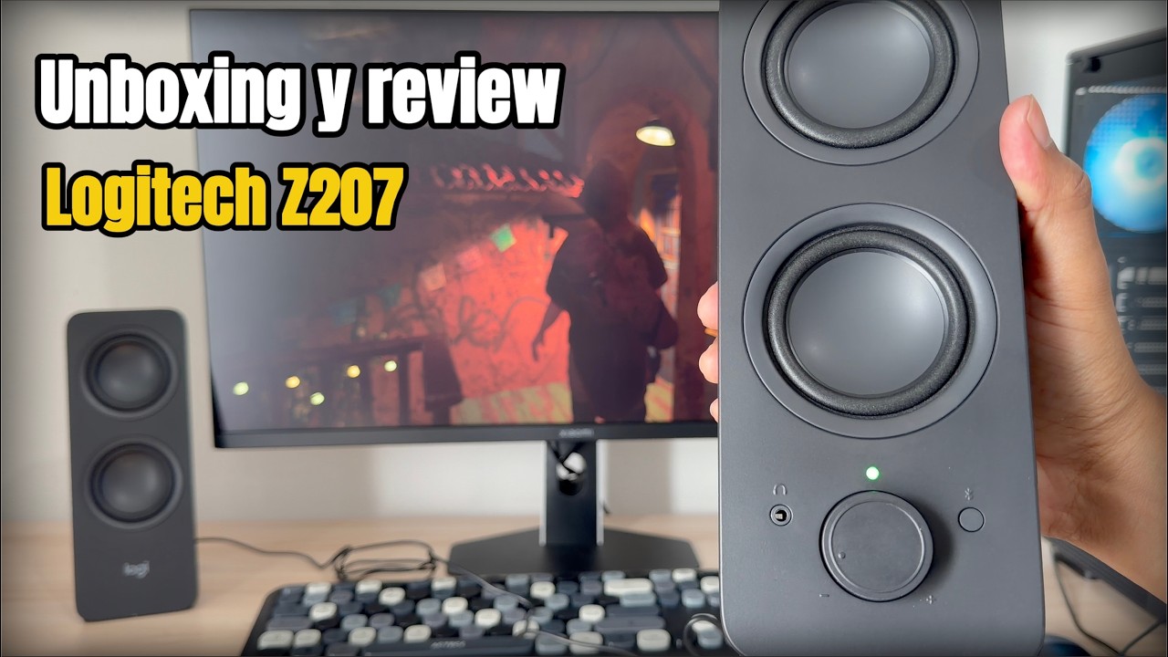 Bocinas Logitech Z207 | Unboxing y review
