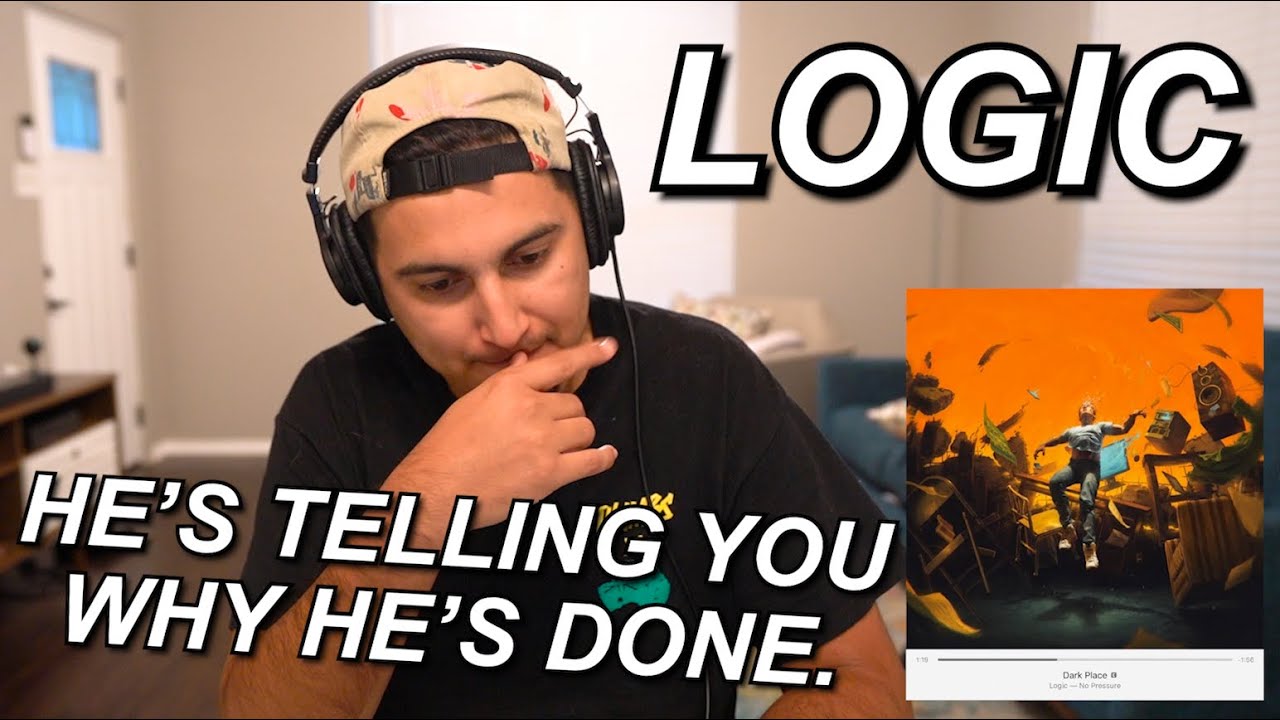 LOGIC - DARK PLACE FIRST REACTION!! | HE'S BEING ALL THE WAY REAL