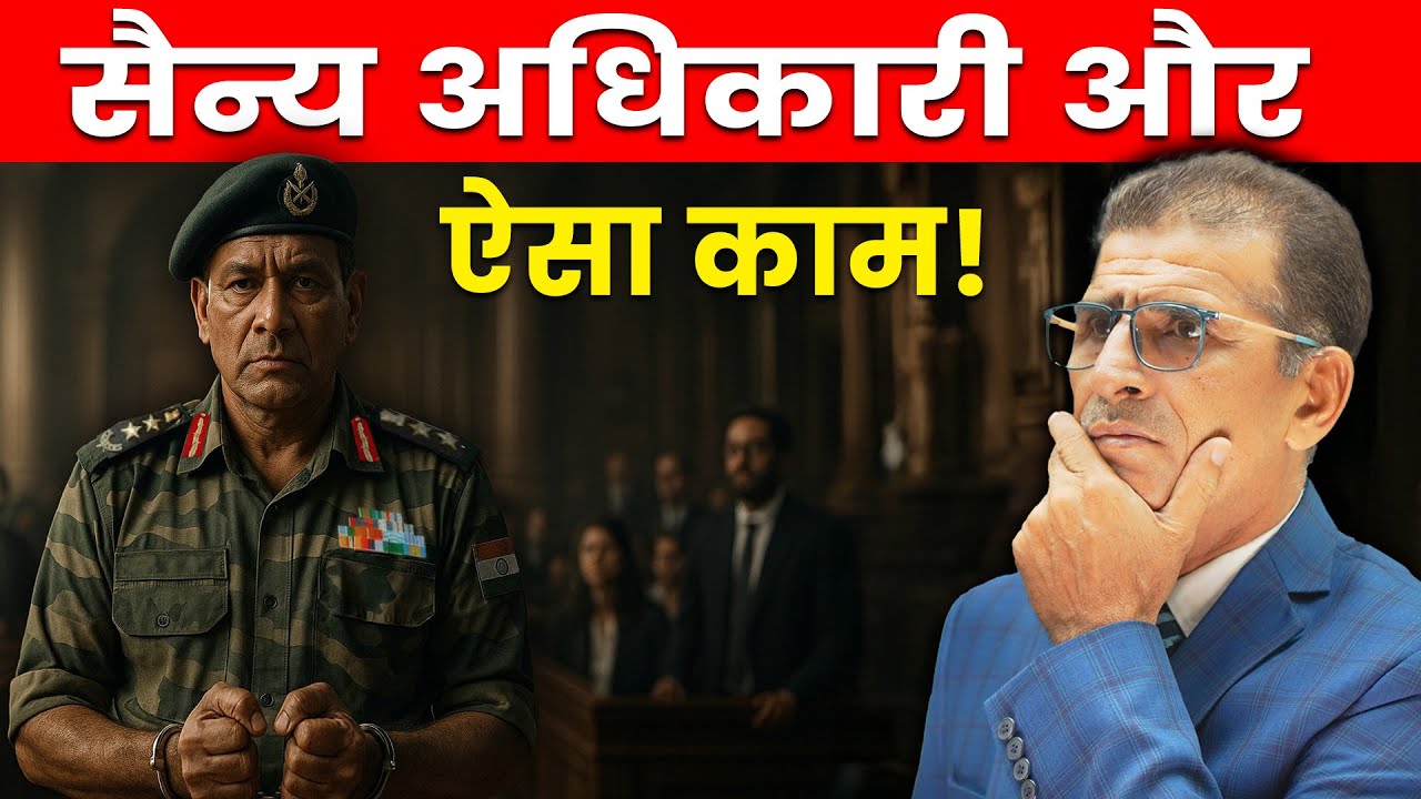 सैन्य अधिकारी और ऐसा घिनौना काम !!