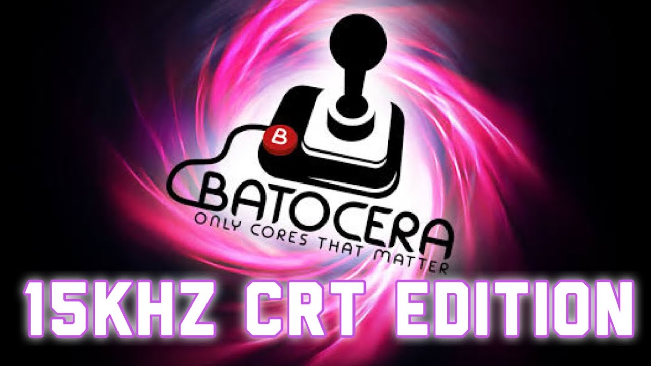Batocera PC 15khz - para Telas de Tubo CRT