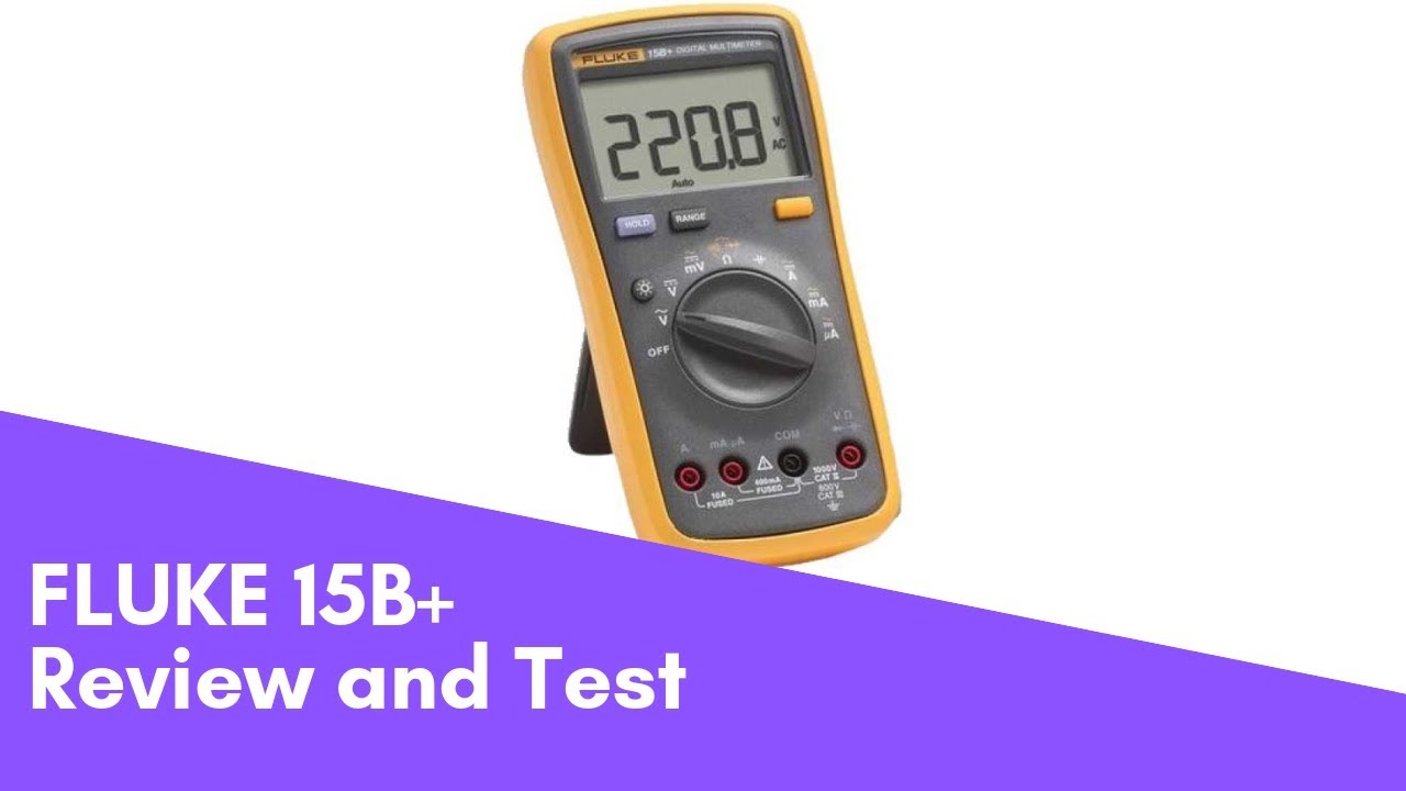 Fluke 15b+ review and test \ распаковка и впечатление
