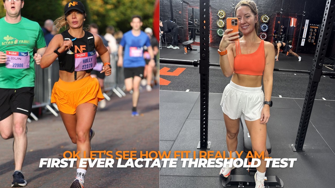 My first ever lactate threshold test