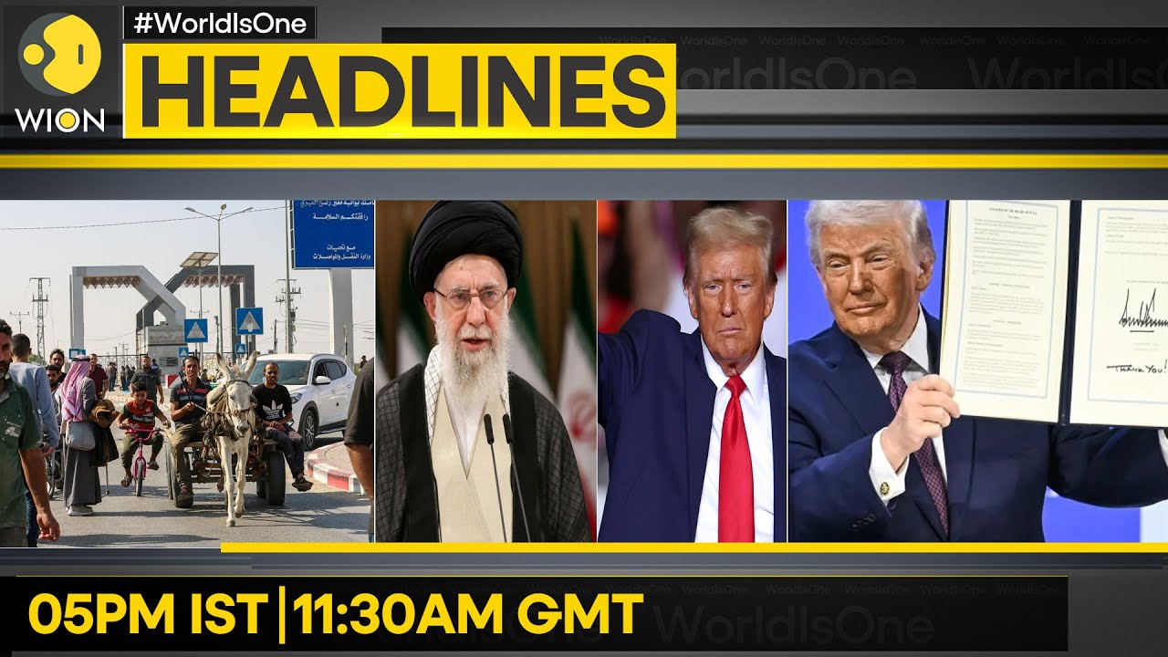 Trump Signs 'Board of Peace' Charter in Davos  | WION HEADLINES