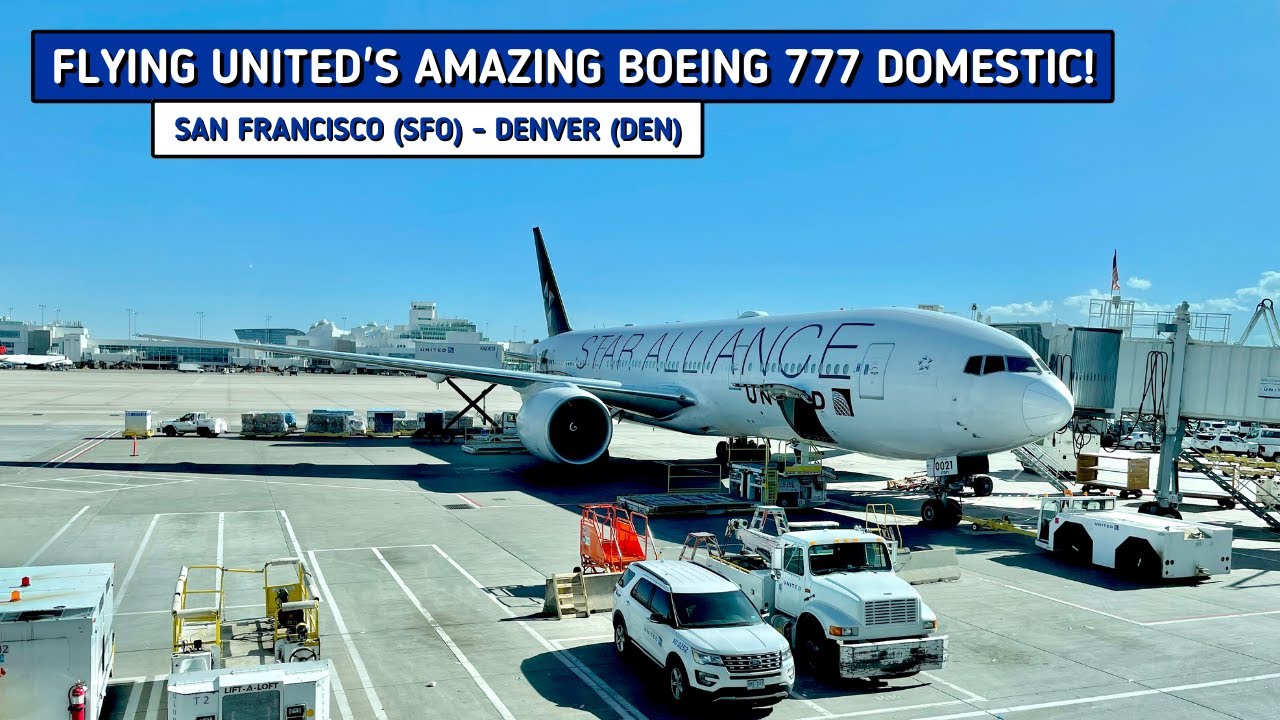 REVIEW | United Airlines | San Francisco (SFO) - Denver (DEN) | Boeing 777-200ER | Economy