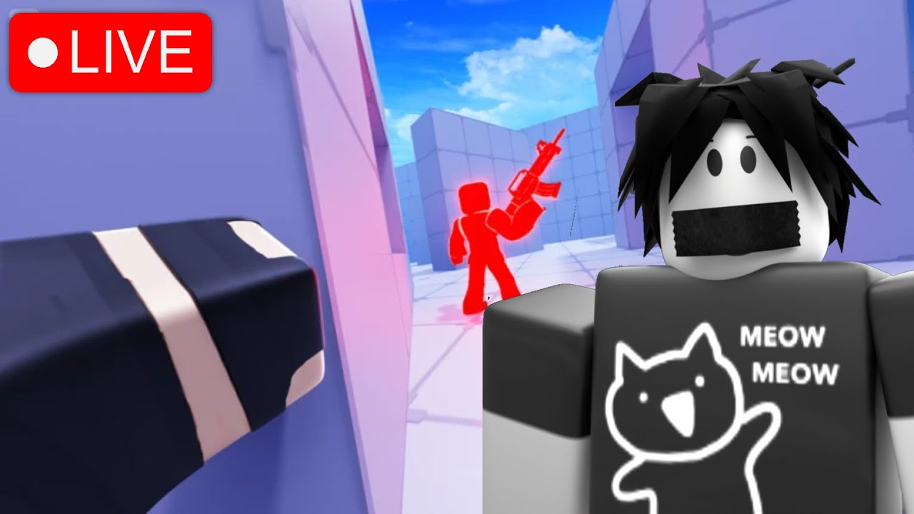 🔴LIVE 1v1ing Viewers in Roblox RIVALS! 🔴 #roblox #shorts #fyp
