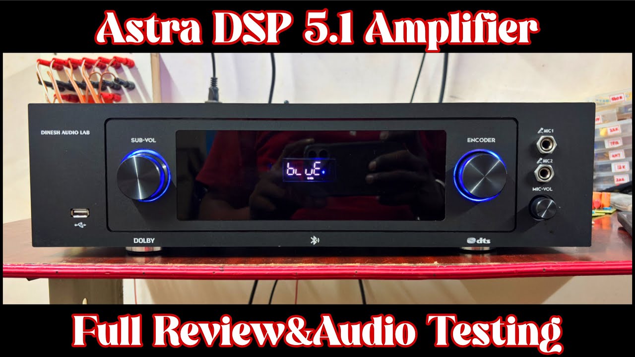 Astra V9.0 DSP Remote Control Amplifier🔥|Dinesh Audio Lab📱9443474754| #salem #kerala 