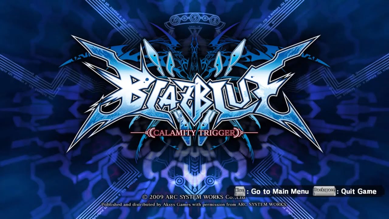 BlazBlue: Calamity Trigger Longplay (PC)