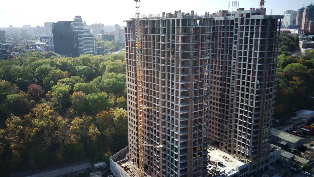 Киев, Строительство ЖК Edeldorf Hills, 10.10.2021