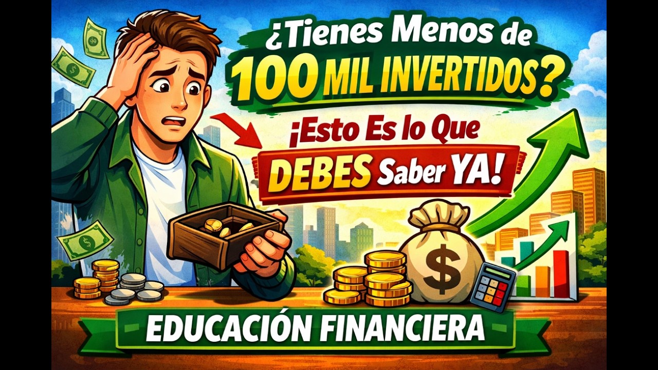 ¿Tienes Menos de 100 Mil Invertidos? Esto Es lo Que DEBES Saber Ya | Educación Financiera