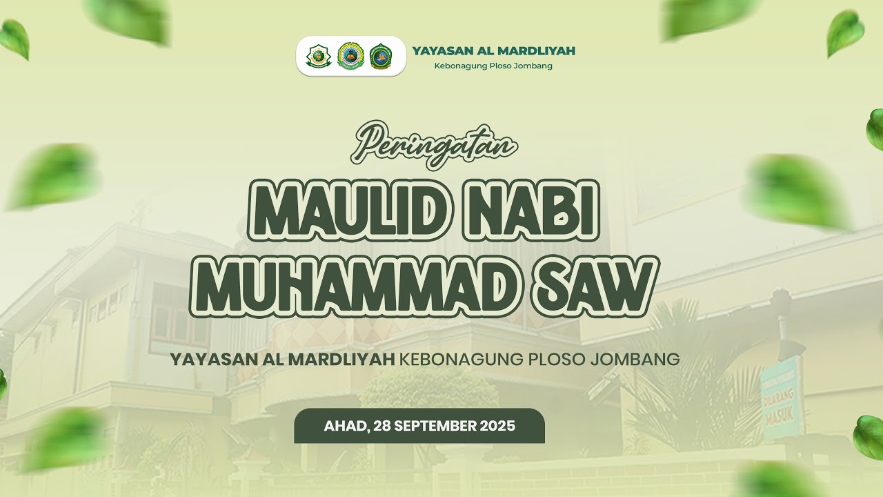 🔴Peringatan Maulid Nabi Muhammad SAW Di Pondok Pesantren Nurul Qur'an Ploso Jombang