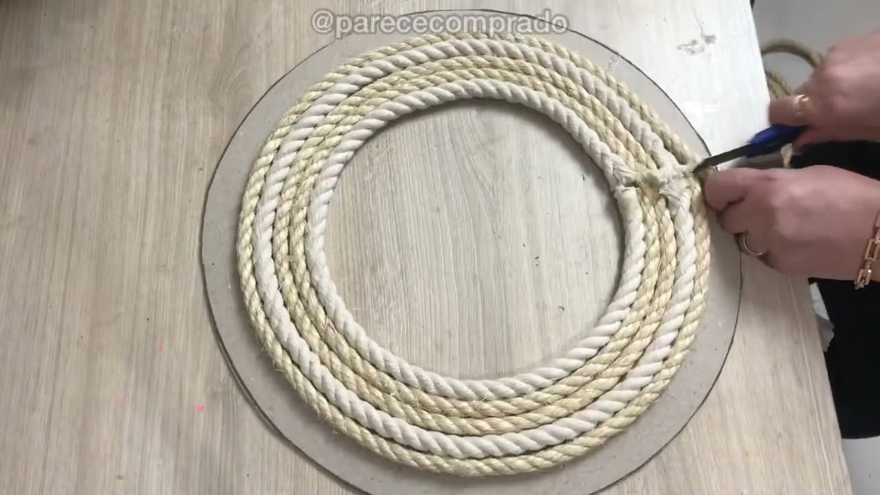 Espelho com corda ( muito fácil ! )