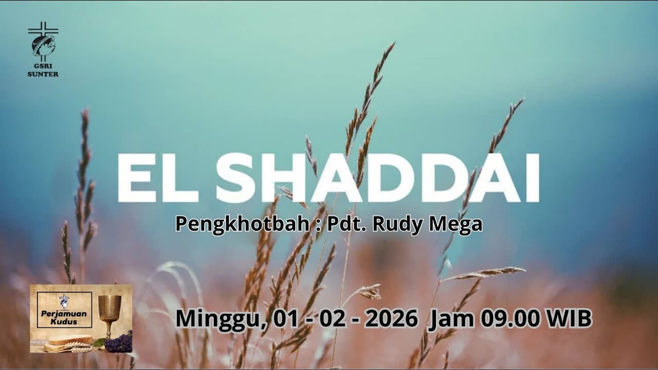 EL SHADDAI || PDT. RUDY MEGA