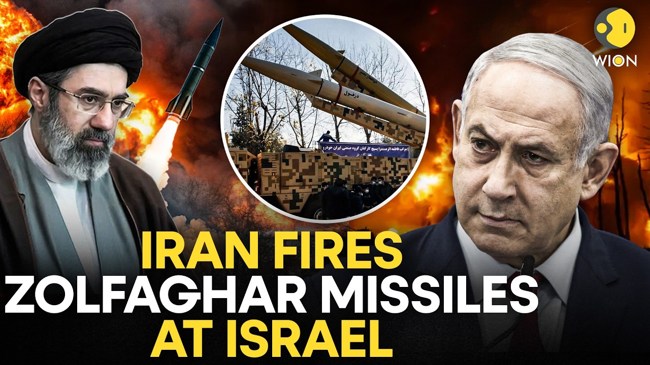 Iran Strikes Israel LIVE: Tehran's Zolfaghar Missiles Hit Tel Aviv, Haifa | WION Live