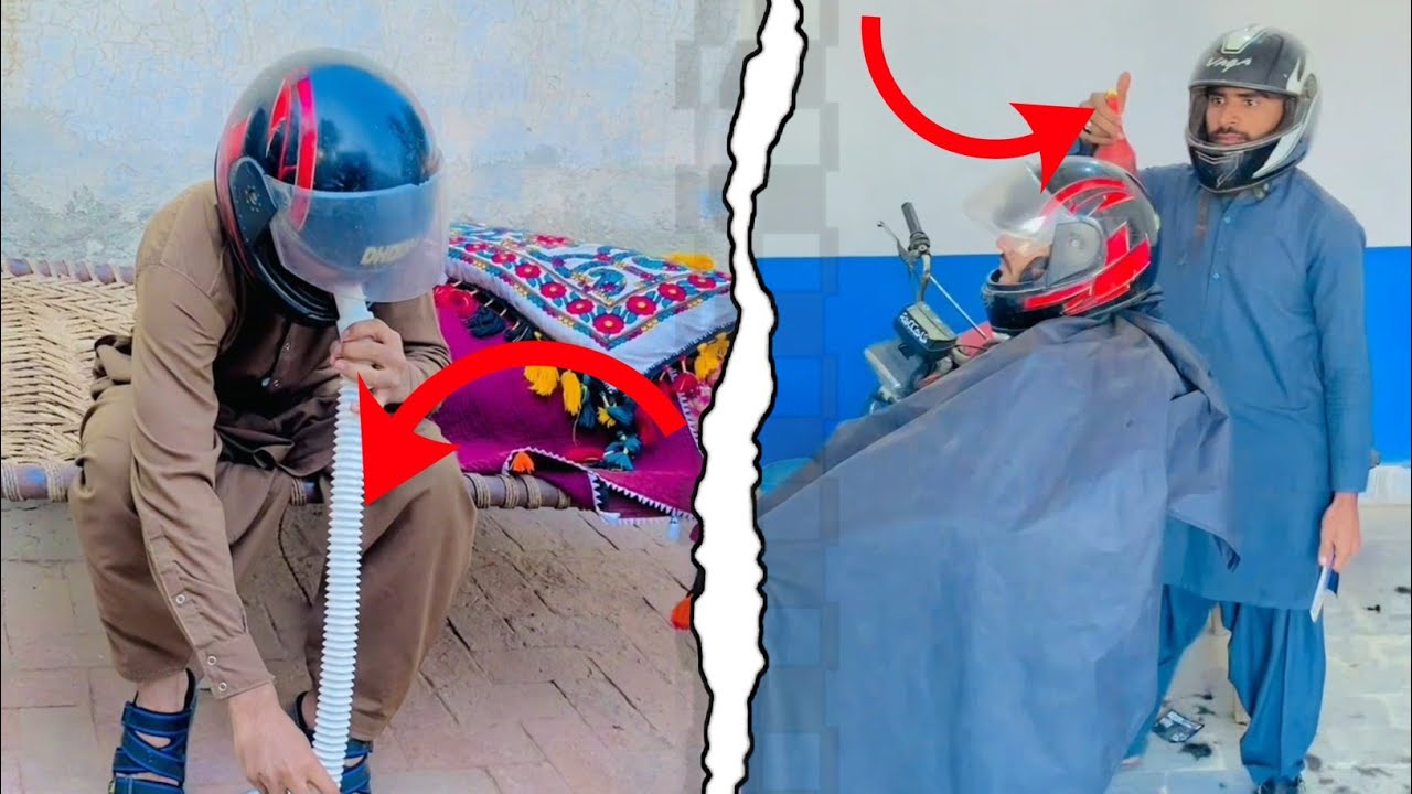 Jis Jaga Dekho Helmet! Police Wala Pagal Hogaya 😂 | Funny Comedy Video