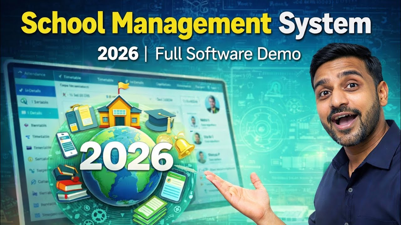 School Management Software 2026 | Full ERP Demo (ProSchool360)