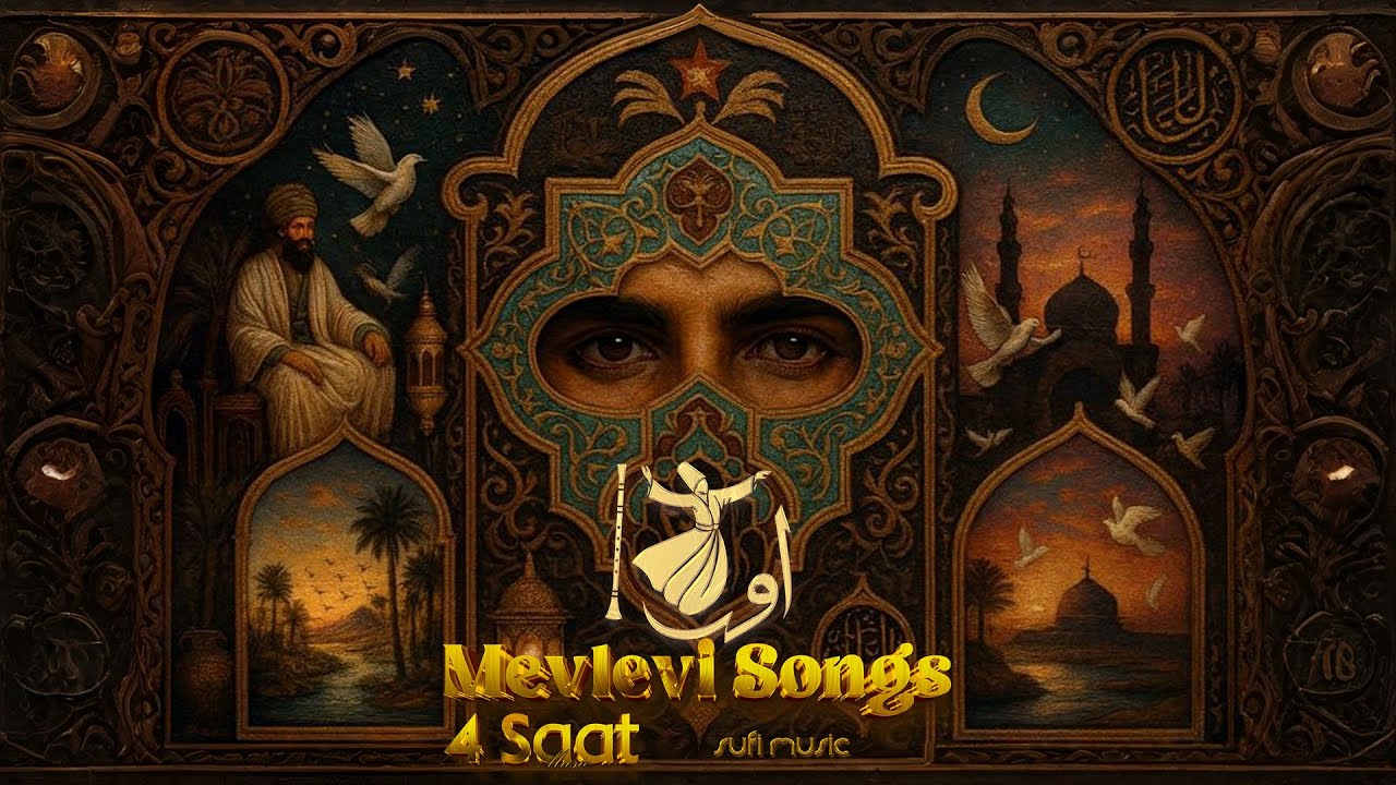 4 Saat Ritmik S&uuml;k&ucirc;net | Ney, Kud&uuml;m ve Bendir ile Huzur Dinletisi &mdash; Sema, Devran ve Tefekk&uuml;r H&acirc;li
