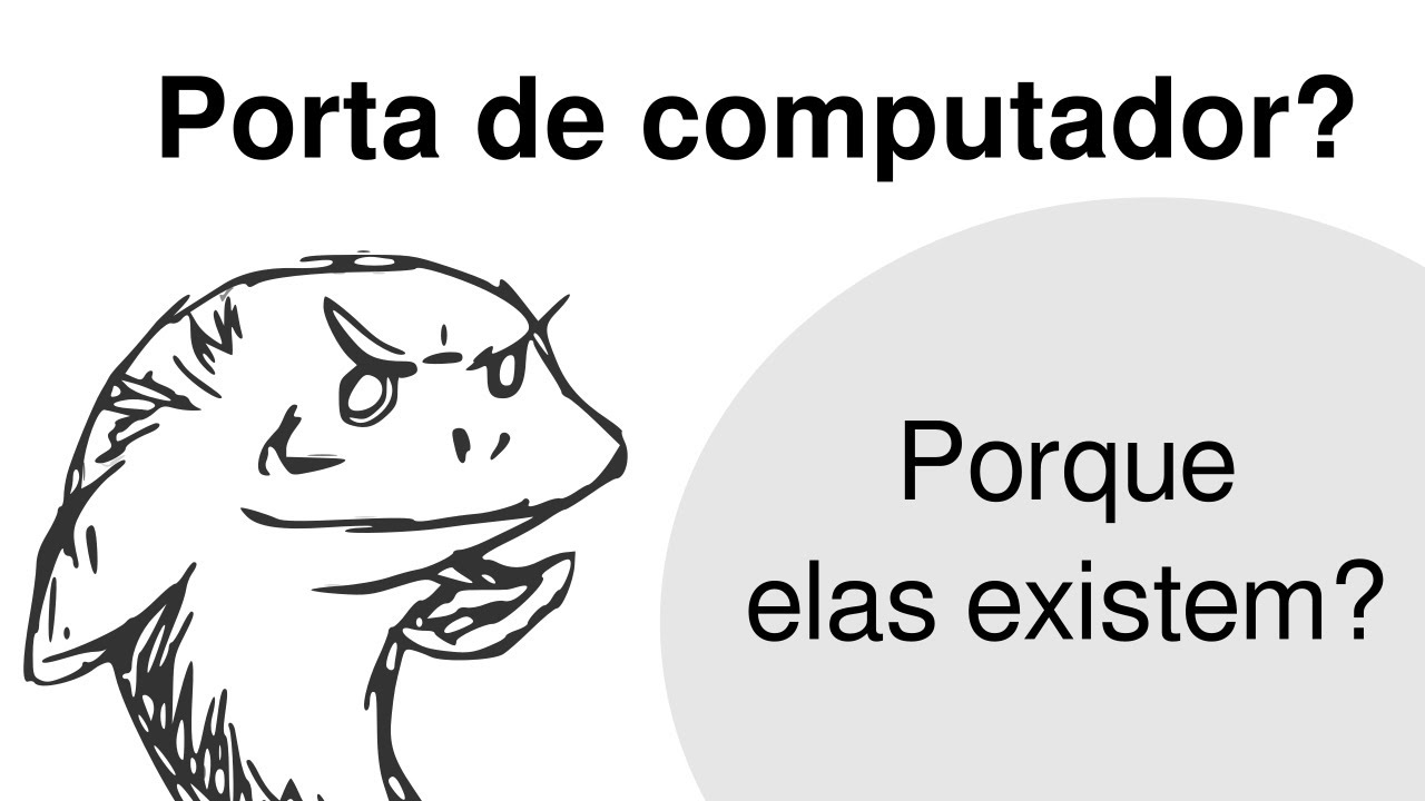 Redes de computador - O que são porta de computador?
