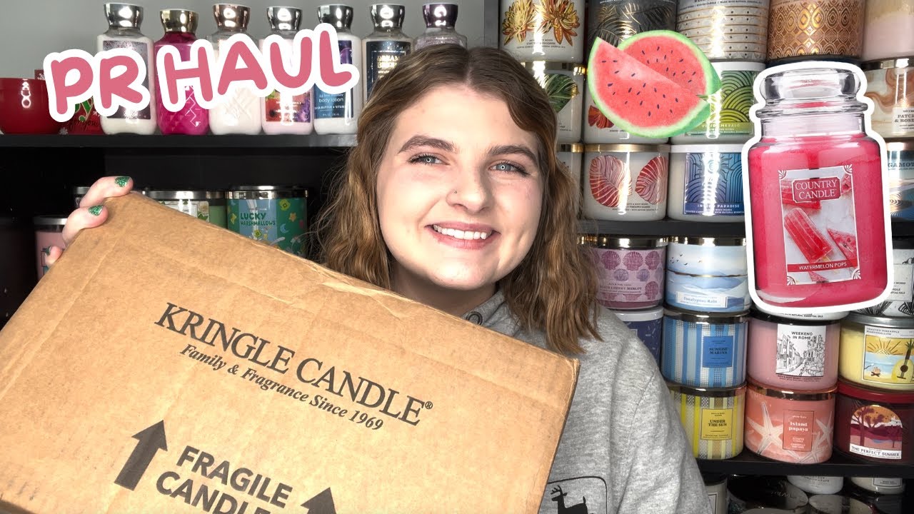 Kringle Candle Haul! I am a Kringle Ambassador