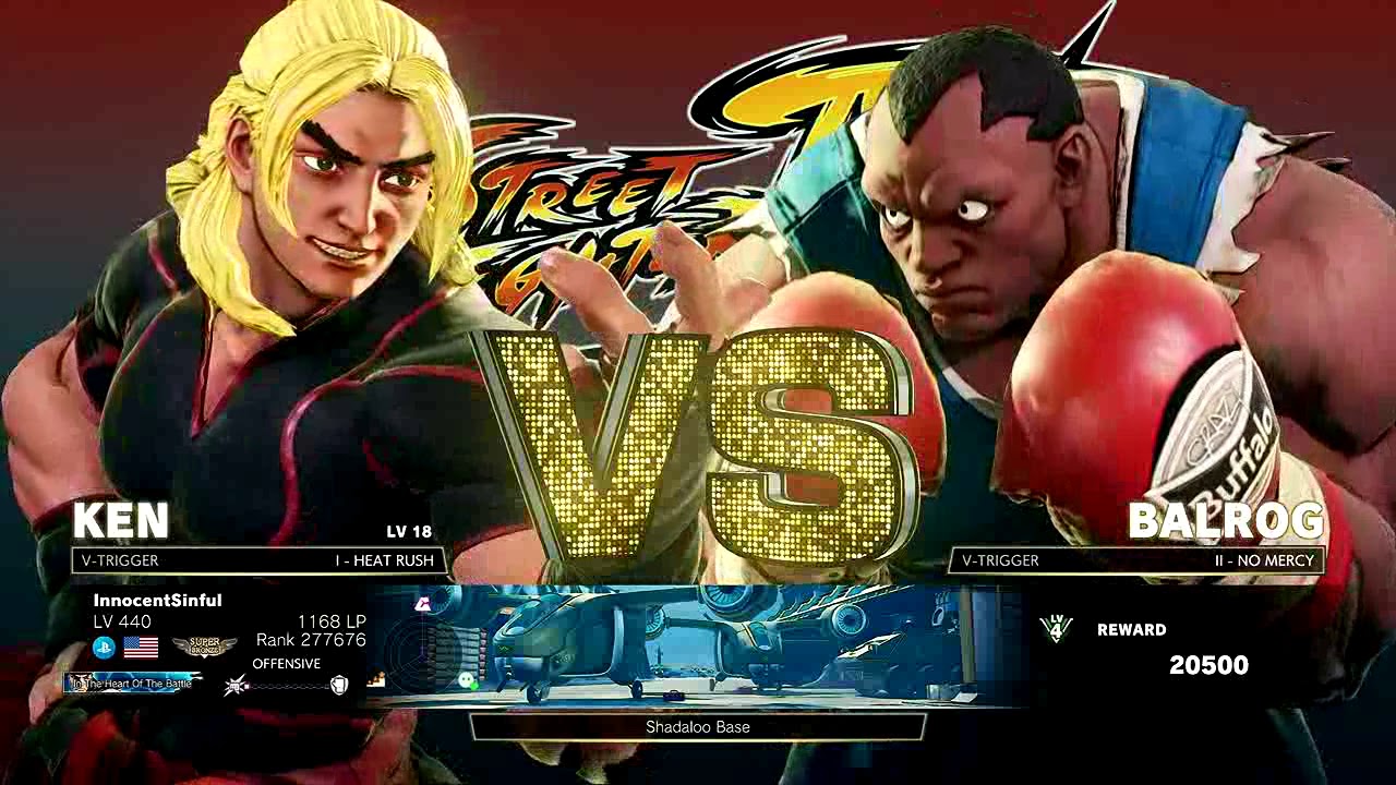Street Fighter V: Arcade Edition (PlayStation 4) Arcade as Ken (SF IV)