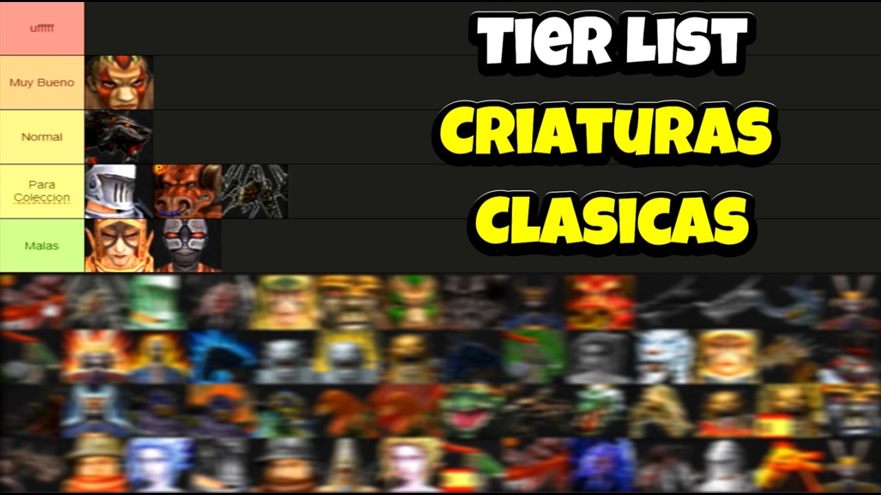 Rakion Tier List de Todas las Criaturas Clasicas