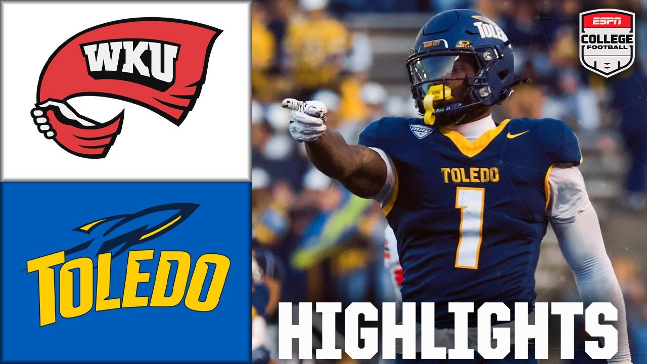 Western Kentucky Hilltoppers против Toledo Rockets | Полные обзоры матча | ESPN College Football