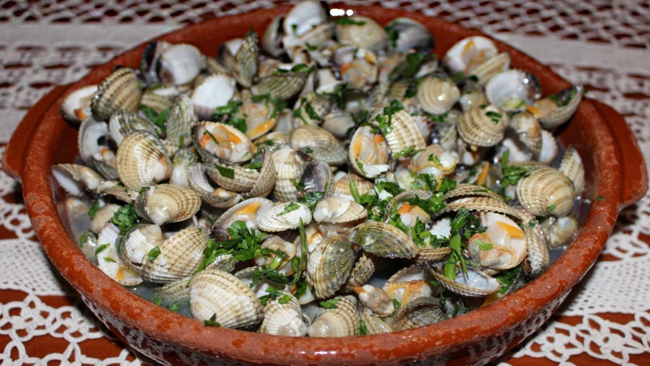 Berberechos al Ajillo