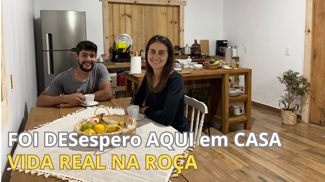 VIDA REAL NA ROÇA | Reboco, Chuva Forte e Desespero 