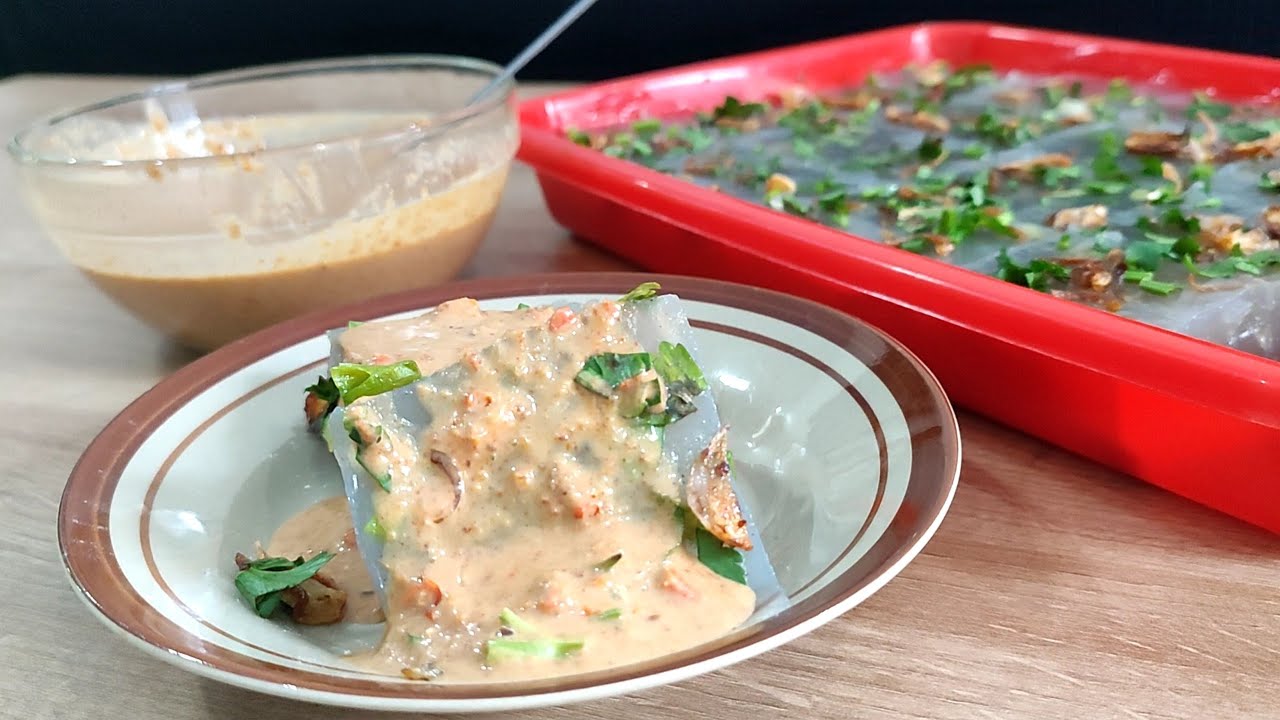 Menu Takjil Khas Sukabumi || Resep Ciwang Bumbu Kacang