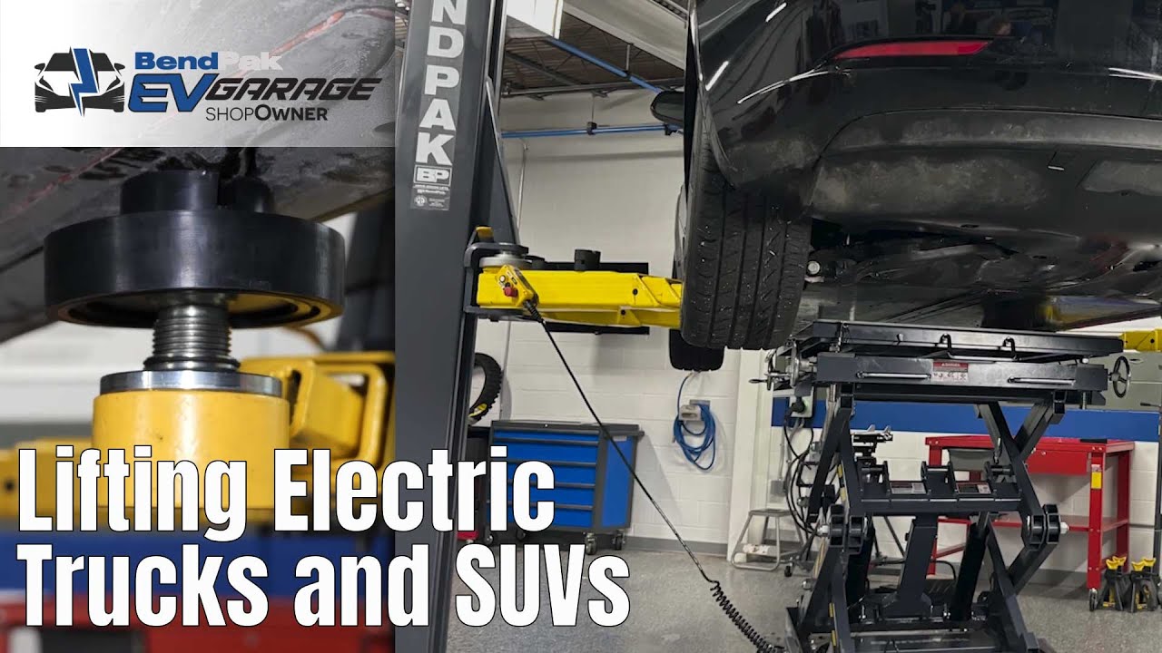 Challenges and Solutions for Lifting Electric Trucks and SUVs