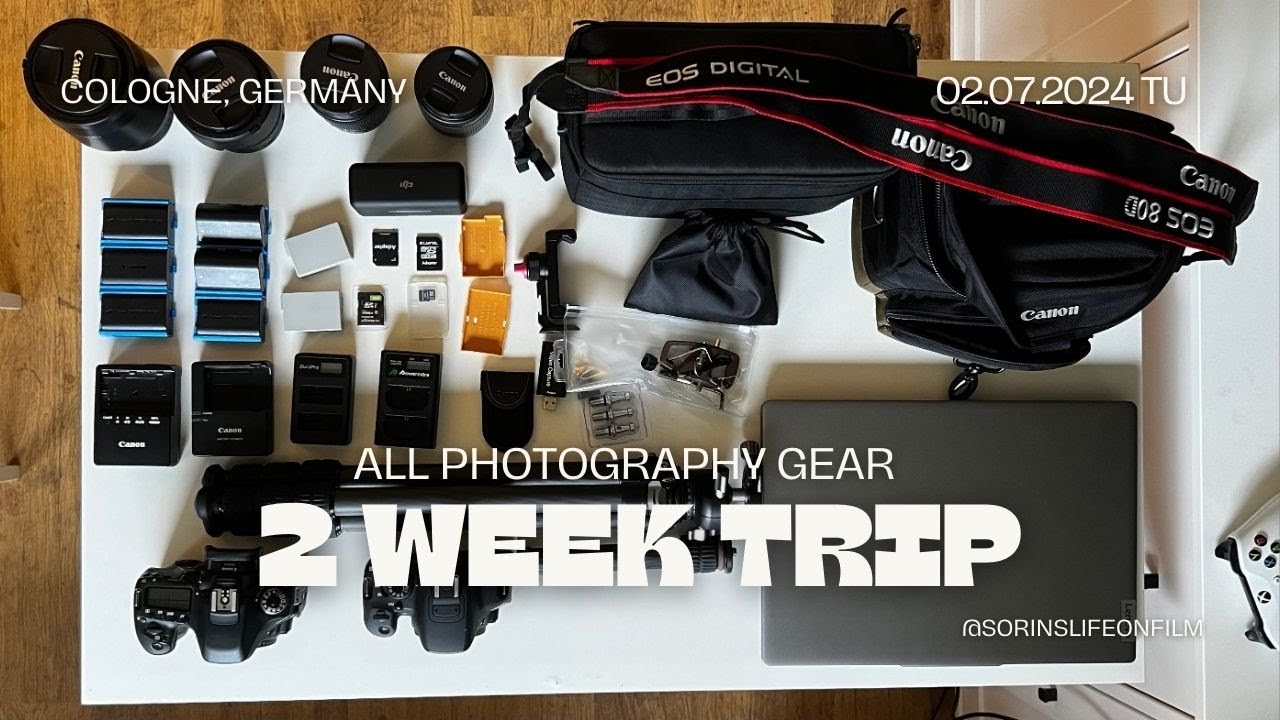 WHATS IN MY BACKPACK? 🔥 GEAR FOR PHOTOGRAPHY IN 2024