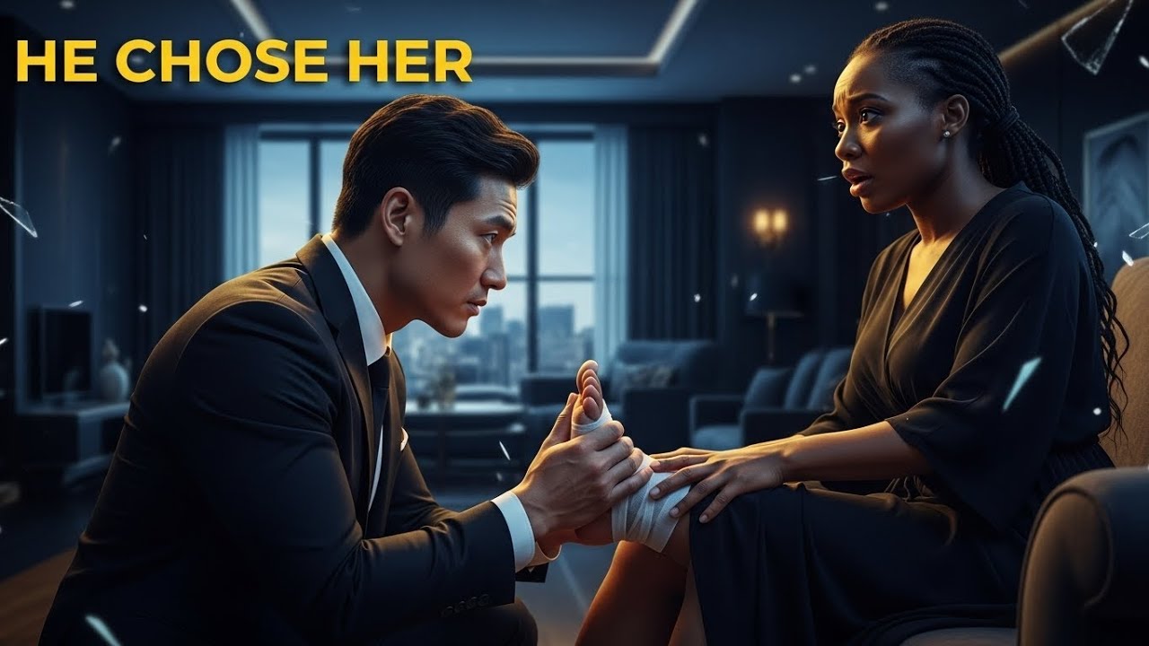 His wife gave the African Maid 2 minutes to apologize - The Korean Mafia King walked in