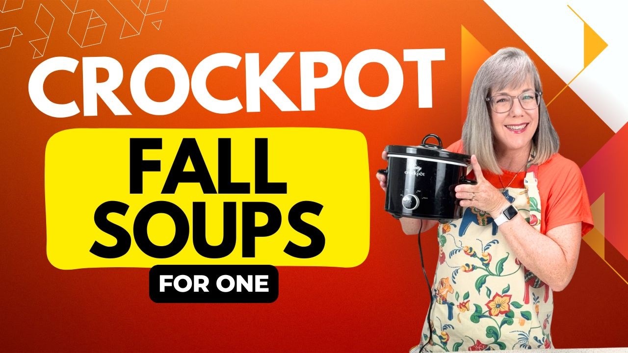 5 Fall Crockpot Soups for One | Easy Slow Cooker Recipes