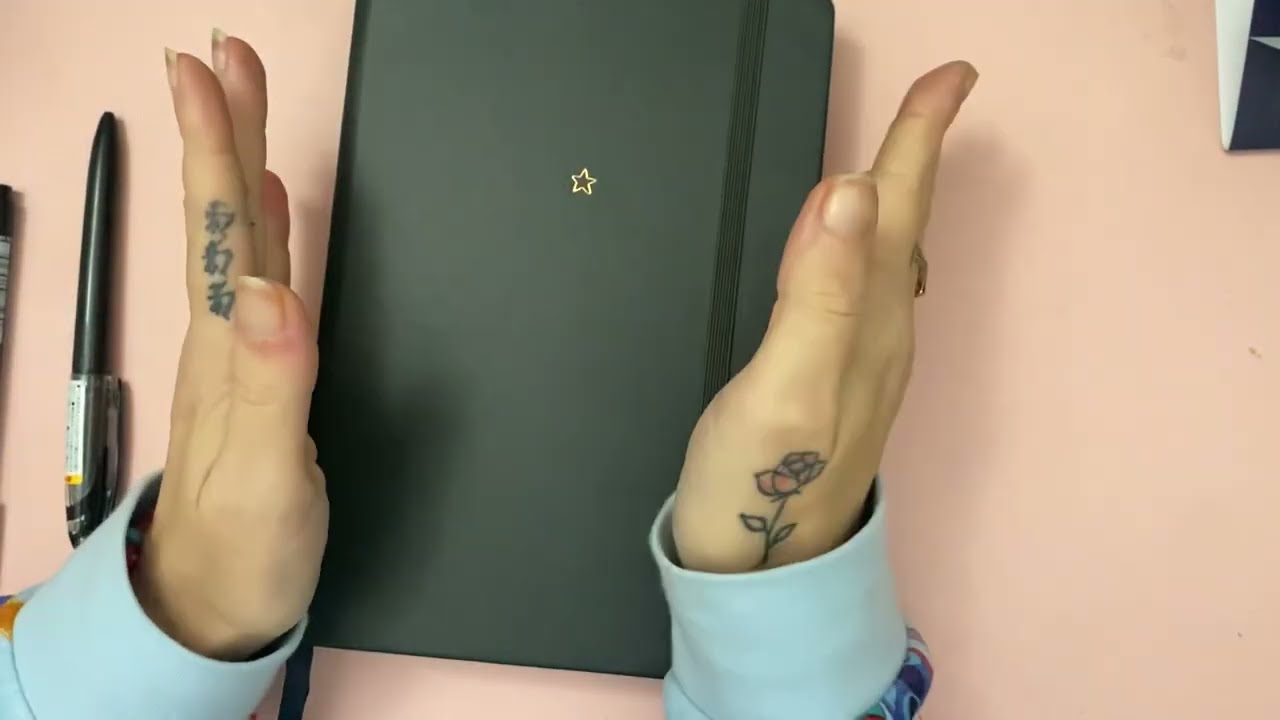 ❤️ REVIEW OF STRING AND SPACE DOTTED JOURNAL ❤️