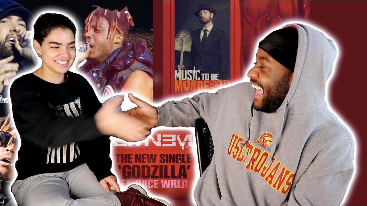 Pt.1 HE RAPPED FASTER THAN HE DID IN RAP GOD | Eminem - Godzilla (feat. Juice WRLD) [REACTION]