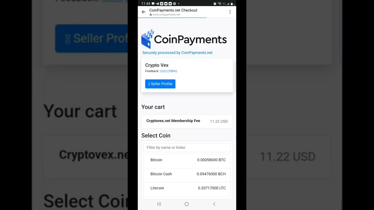 CryptoVex- How To Register And Fund Your Wallet