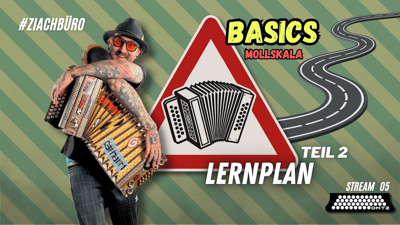 Lernplan Teil 2 - Mollskala - Livestream - Ziachbüro