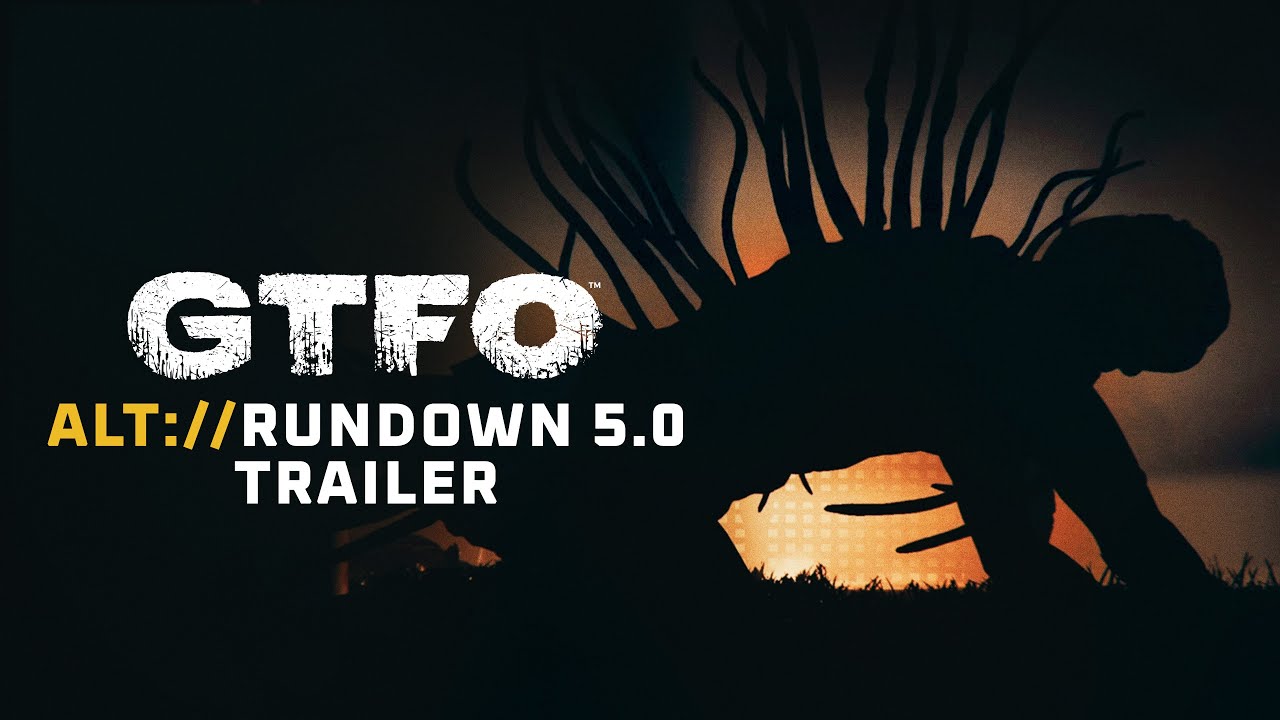 GTFO ALT://Rundown 5.0 Rebirth Gameplay Trailer (4K)