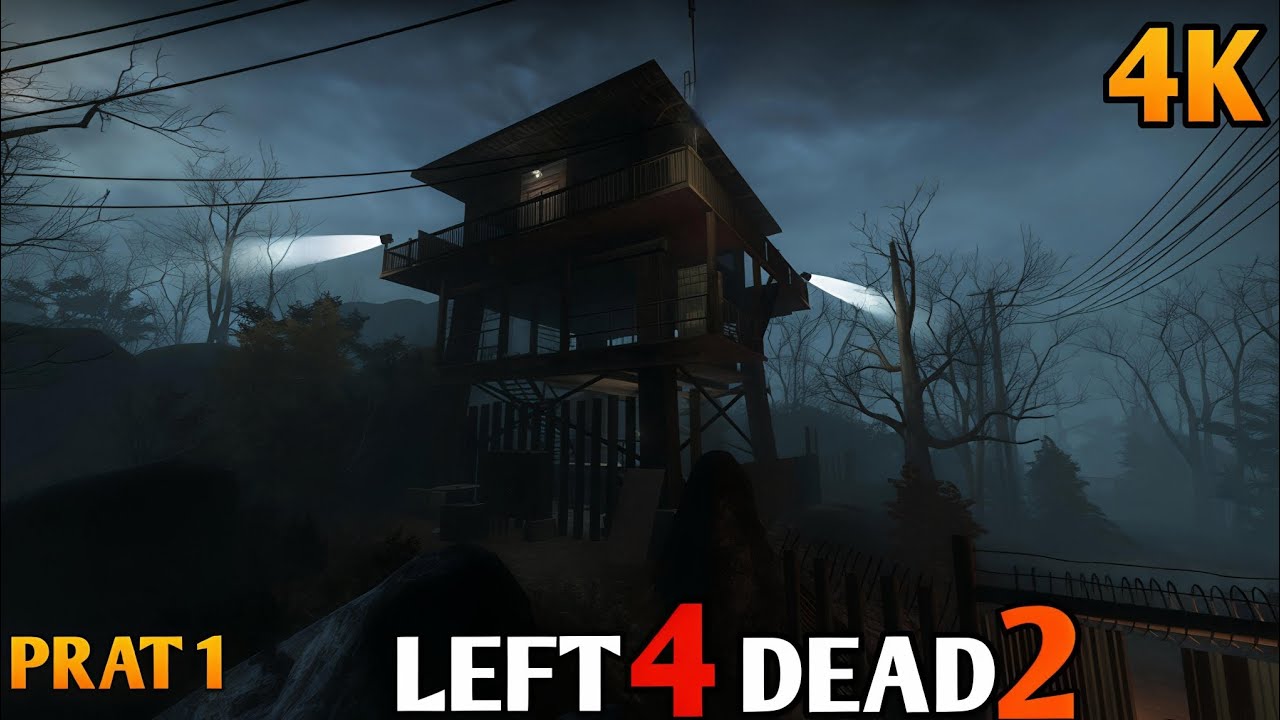 The Last Stand Map Full Gameplay  || Left 4 Dead 2 || Prat 1 HD 4K Quality No Commentary 