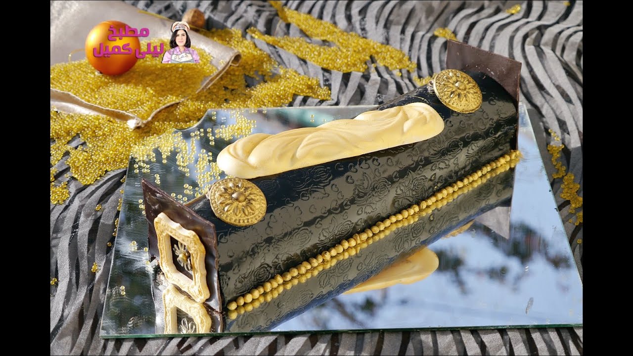وصفة الاوبرا  مبتكرة على طريقة buche راس السنة