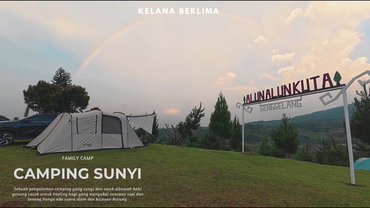 Camping Sunyi di Genggelang Bogor | Adem, Sepi & Nyaman