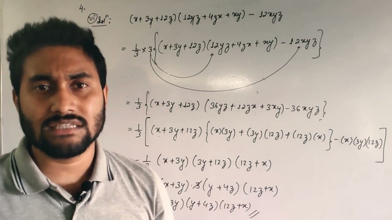 Class 9 | Advanced Mathematics | Chapter 4 | Exercise 4.2 | Question No 4 (VI) | By MathematicsTutor