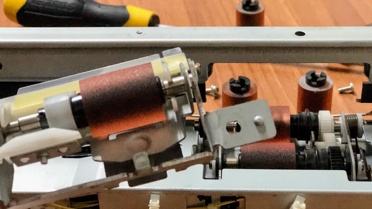 How to change the pickup roller in Konica Minolta bizhub 363/bizhub 283/bizhub 423