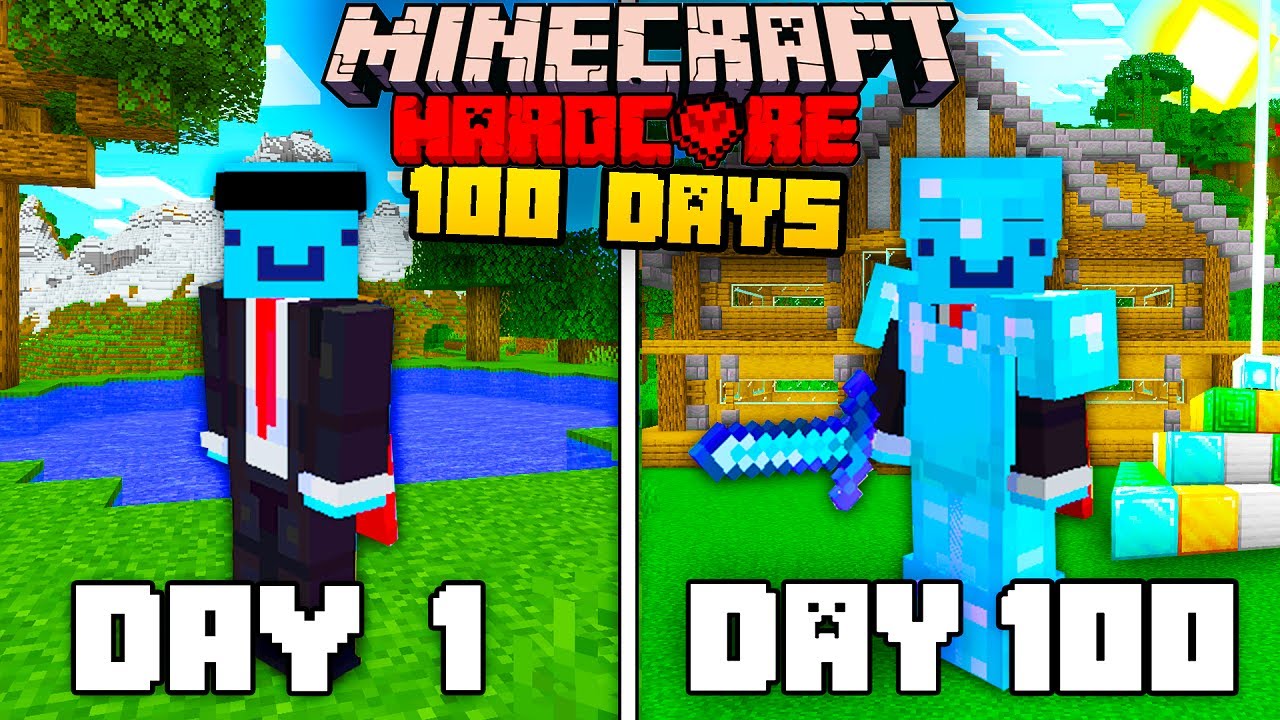I Survived 100 Days in 1.19 Minecraft Hardcore...