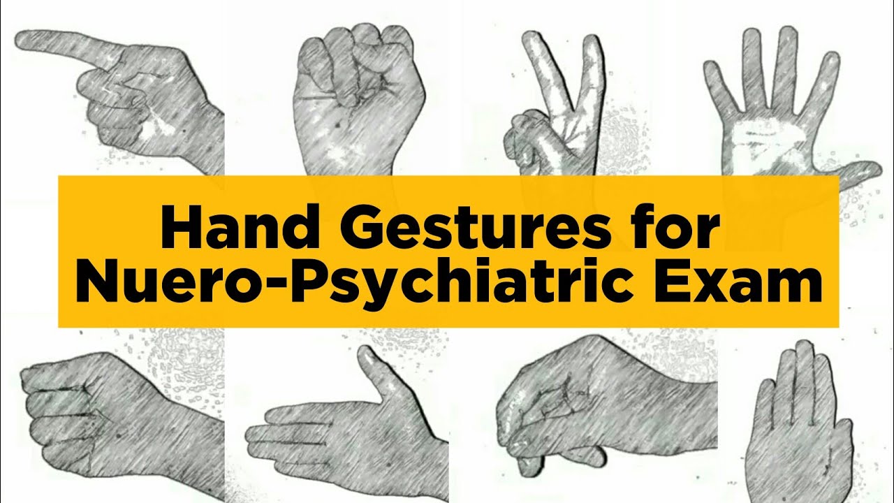 Hand Gestures Guide for Nuero Exam| AFP | PDEA