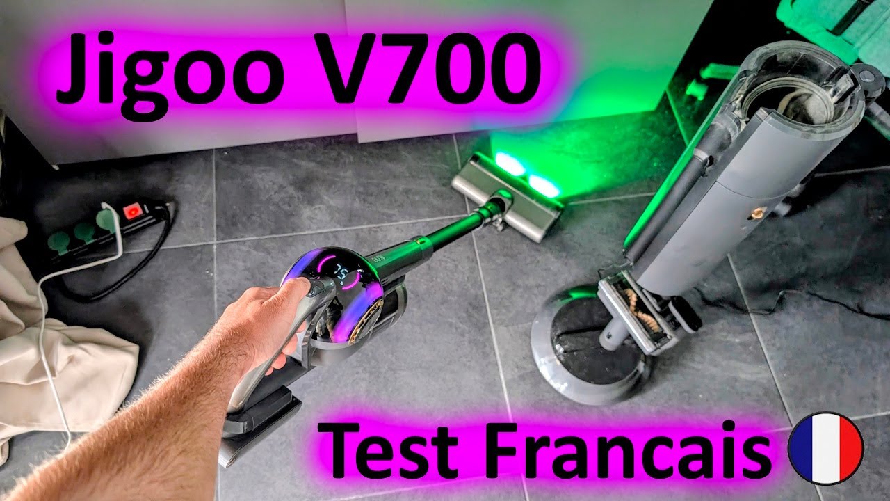 Jigoo V700 - Mieux qu'un Dyson v8 pour le même prix!