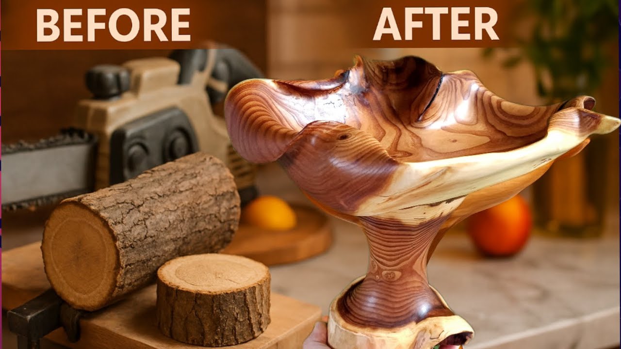 This is NOT your average woodworking project – wait until you see the result!