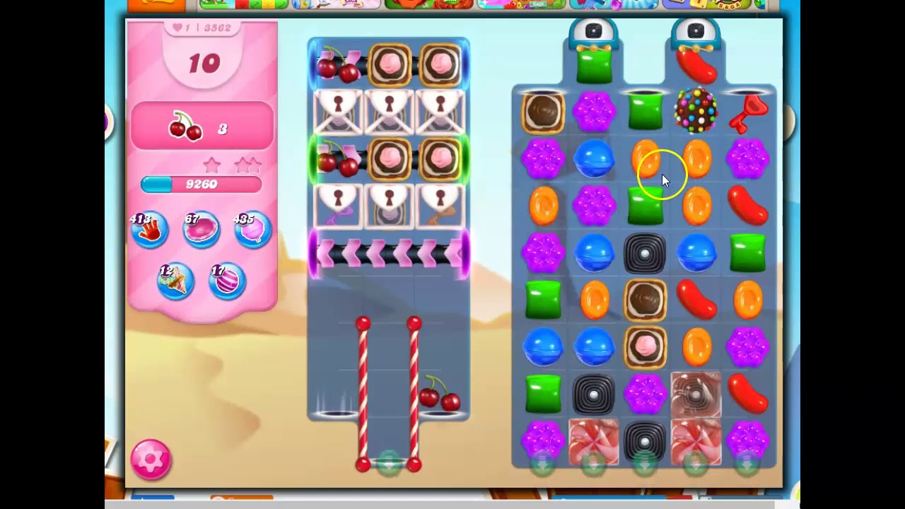 Candy Crush Level 3562 Talkthrough, 24 Moves 0 Boosters