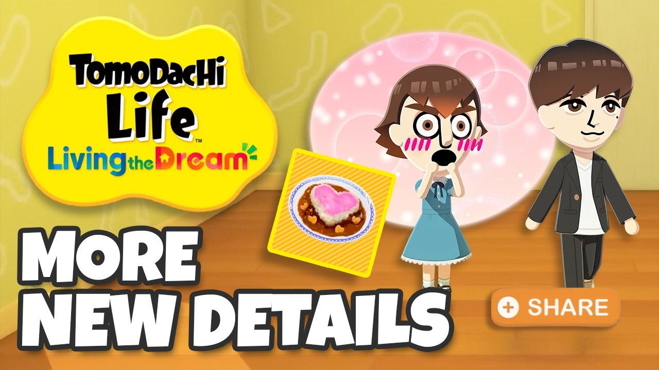 More NEW Tomodachi Life: Living the Dream DETAILS & New Artwork!!
